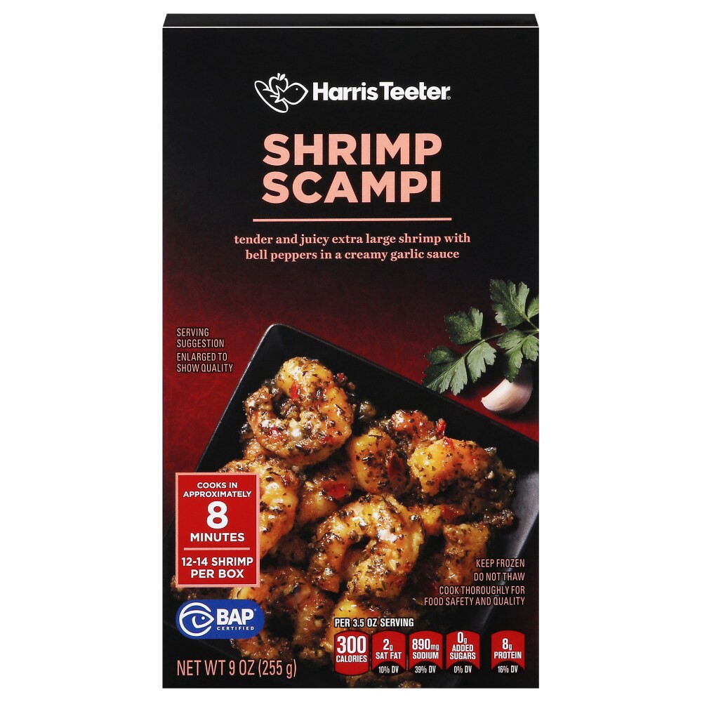 slide 4 of 4, Harris Teeter® Shrimp Scampi, 9 oz
