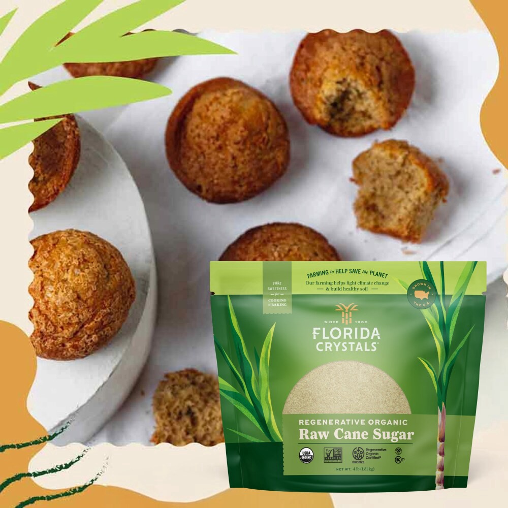 slide 4 of 6, Florida Crystals® Regenerative Organic Raw Cane Sugar, 4 lb