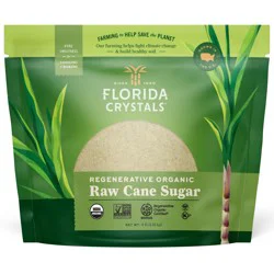 Florida Crystals Regenerative Organic Raw Cane Sugar 4 lb