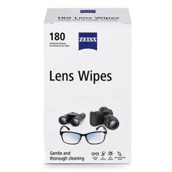 Zeiss Pre-Moistened Lens Wipes 180 Wipes 180 ea