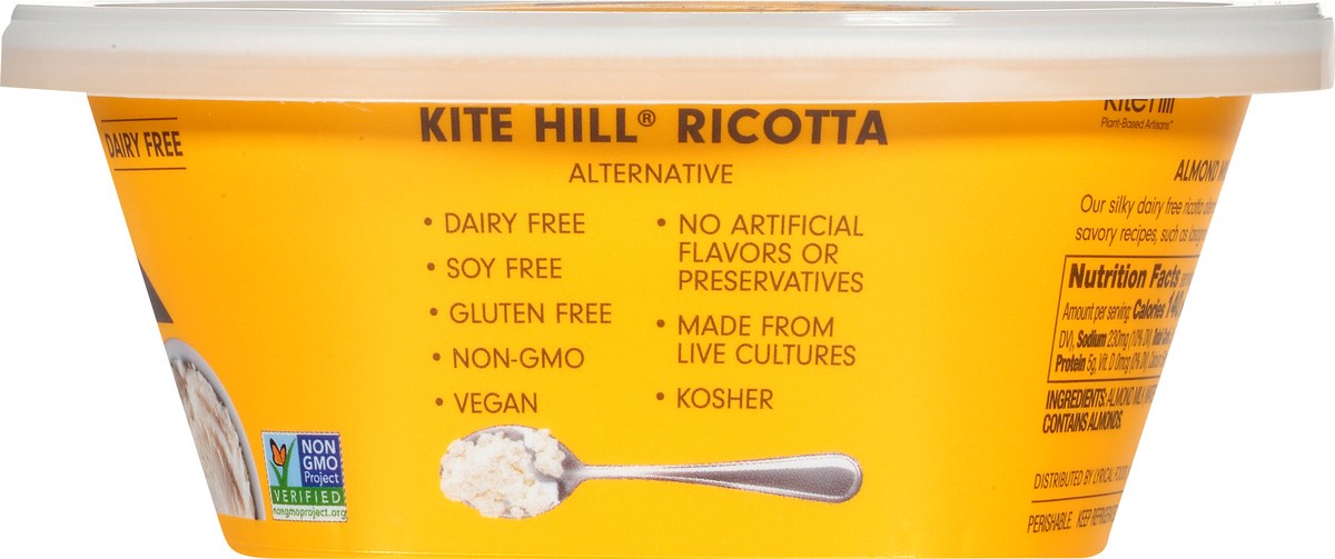 slide 12 of 12, Kite Hill Dairy Free Ricotta Alternative 8 oz, 8 oz