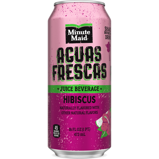 slide 1 of 1, Minute Maid Aguas Frescas Hibiscus - 16 oz, 16 oz