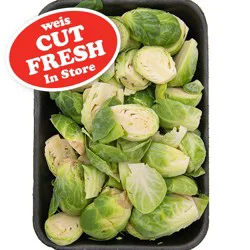 Weis Fresh Cut Sliced Brussel Sprouts