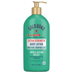 Gold Bond Medicated Extra Strength Body Lotion, 14 oz
