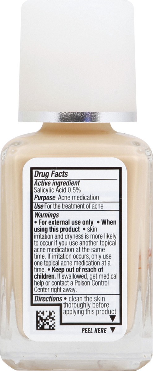 slide 9 of 10, Neutrogena Skin Clearing Liquid Makeup - 10 Classic Ivory, 1 fl oz