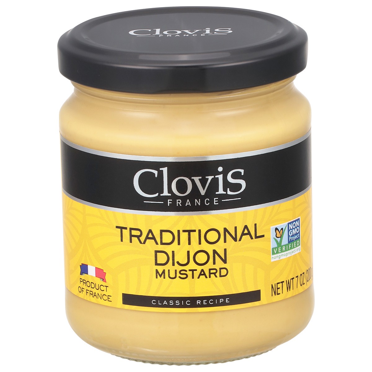 slide 1 of 9, Clovis Traditional Dijon Mustard, 7 oz