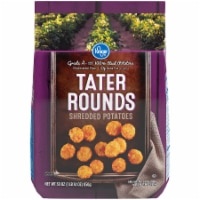 slide 1 of 1, Kroger Tater Rounds Shredded Potatoes, 30 oz