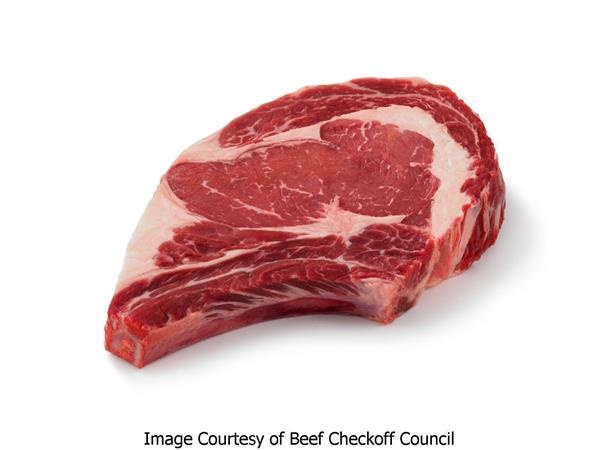 slide 1 of 1, Hy-Vee Prime Reserve Beef Rib Eye Steak, 12 oz