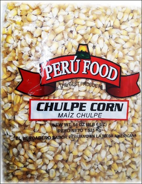 slide 1 of 1, Peru Food Maiz Chulpe / Chulpe Corn, 54 oz