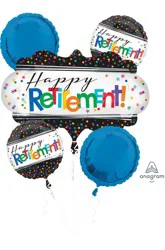 Party City Helium Balloon Bouquet Retirement - 5 Count