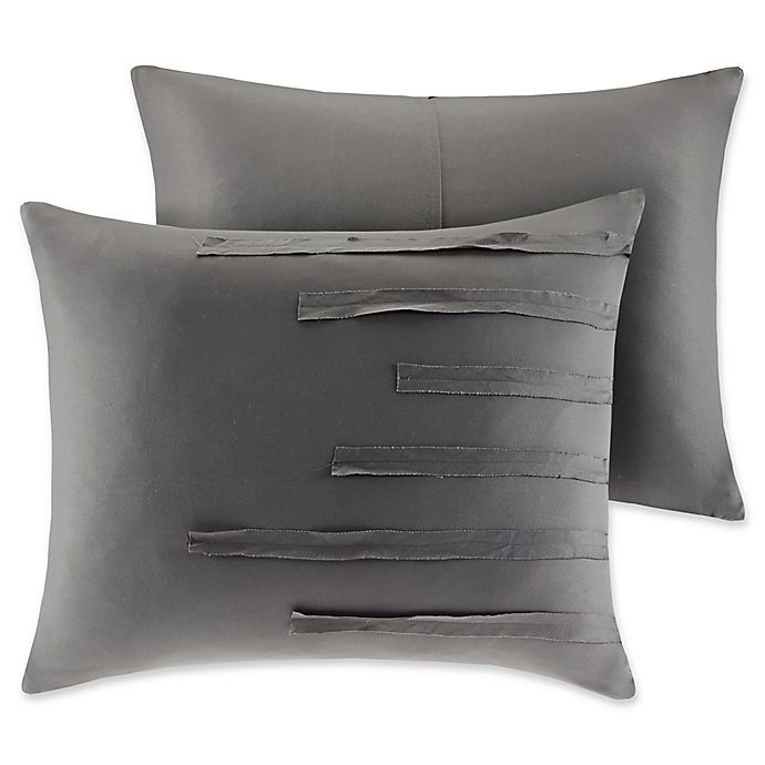 slide 5 of 10, 510 Design Jenda King Comforter Set - Grey, 8 ct