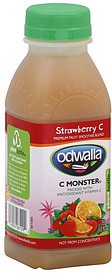slide 1 of 4, Odwalla Strawberry C Monster Premium Fruit Smoothie Blend, 12 fl oz