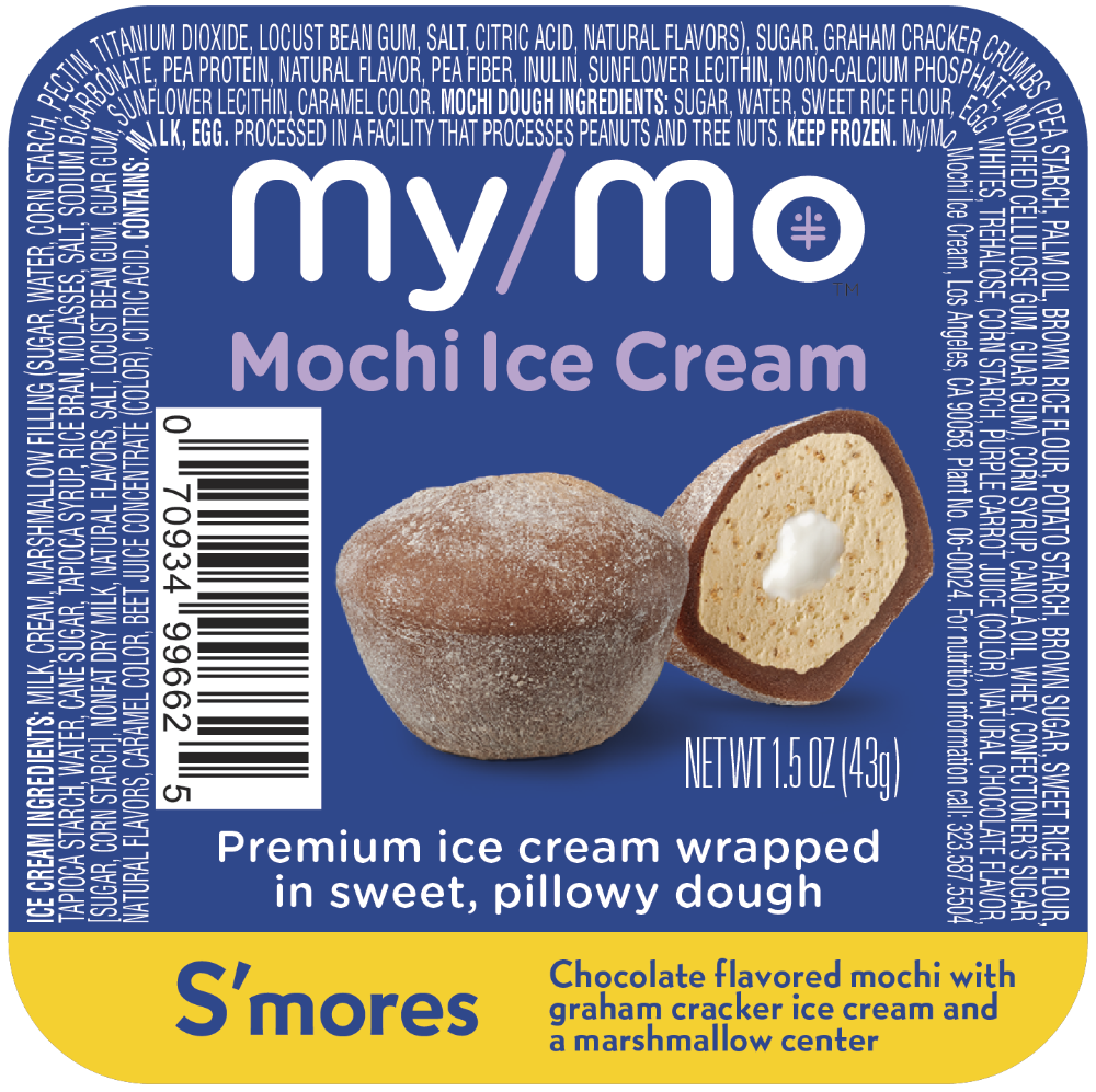 slide 1 of 1, My/Mo Ice Cream Sealed Single Serve, 1.5 oz