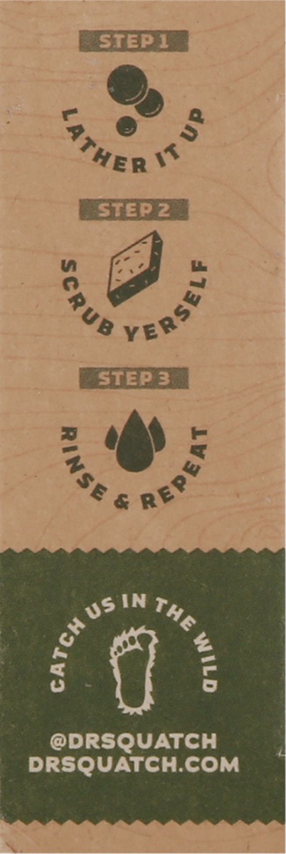 slide 6 of 9, Dr. Squatch Men's Natural Heavy Grit Pine Tar Soap 5 oz, 5 oz