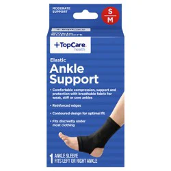 TopCare Ankle Support, Elastic, Medium
