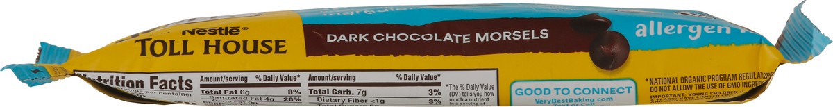 slide 6 of 9, Toll House Organic Allergen Free Dark Chocolate Chips, 9 oz