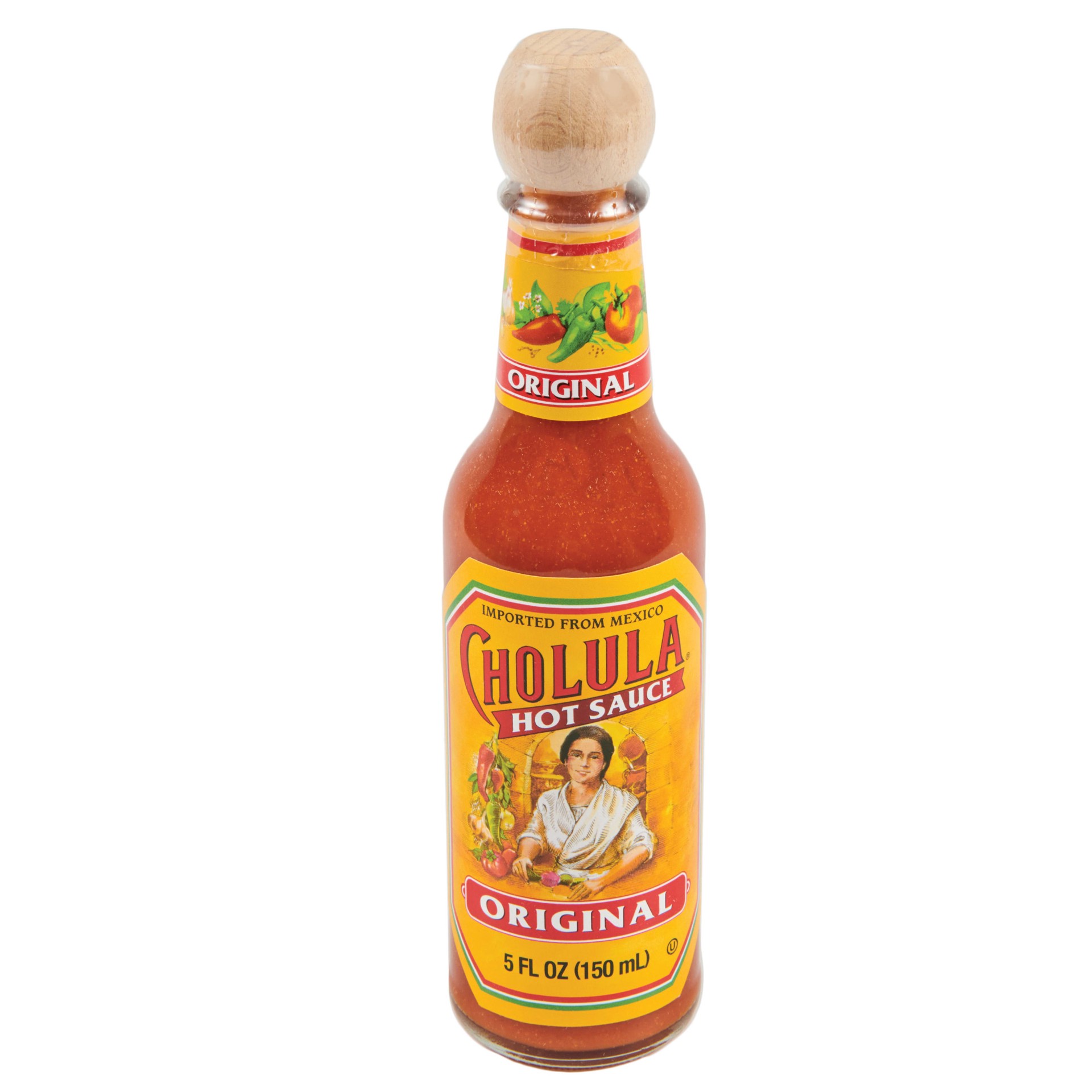 slide 1 of 5, Cholula Original Hot Sauce, 5 fl oz, 5 fl oz