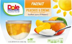 Dole Parfait, Peaches & Creme