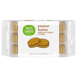 That's Smart! Peanut Butter Sandwich Creme Cookies 25 oz
