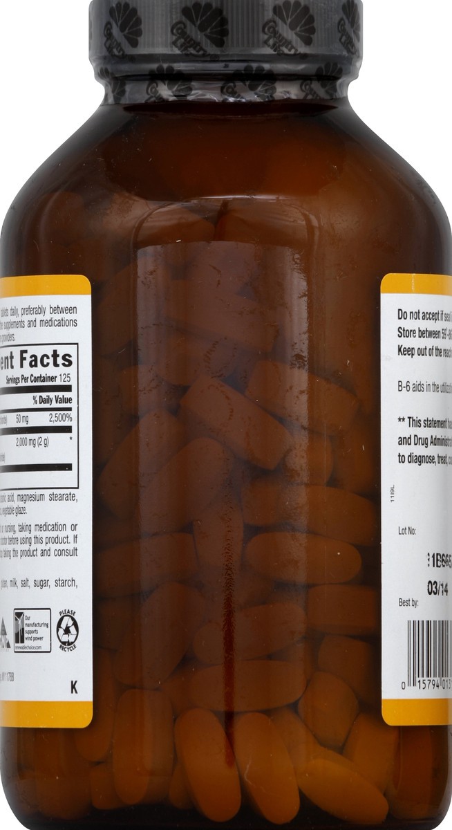 slide 2 of 3, Country Life L-Lysine W/B6, 250 ct