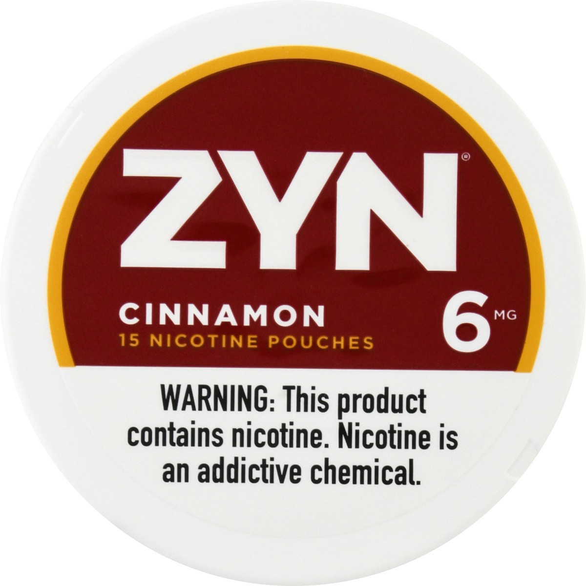 slide 7 of 9, ZYN 6 mg Cinnamon Nicotine Pouches 15 ea, 