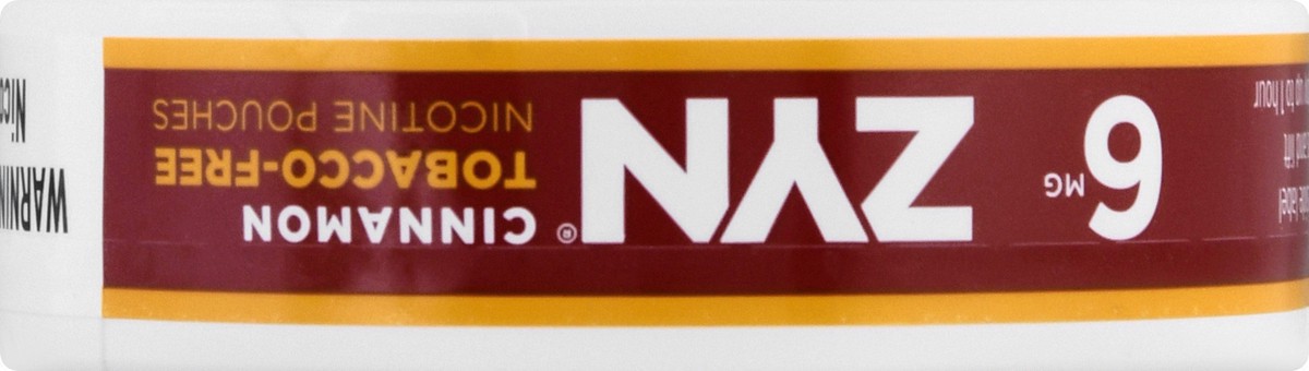 slide 8 of 9, ZYN 6 mg Cinnamon Nicotine Pouches 15 ea, 