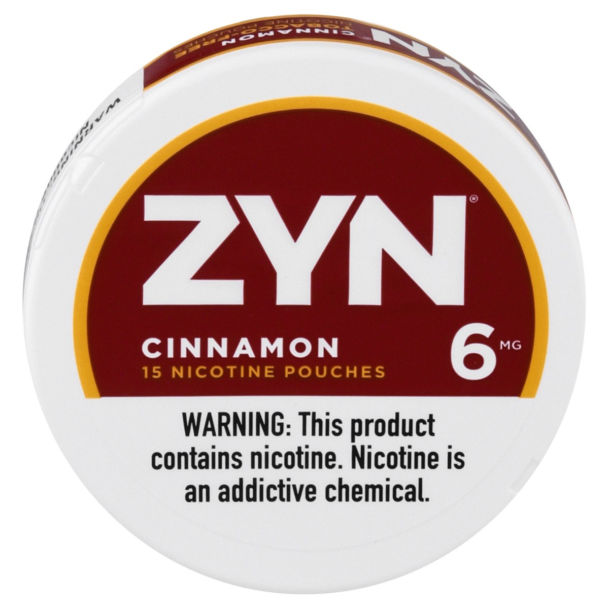 slide 1 of 9, ZYN 6 mg Cinnamon Nicotine Pouches 15 ea, 15 ct