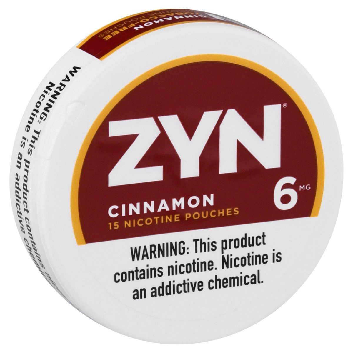 slide 5 of 9, ZYN 6 mg Cinnamon Nicotine Pouches 15 ea, 