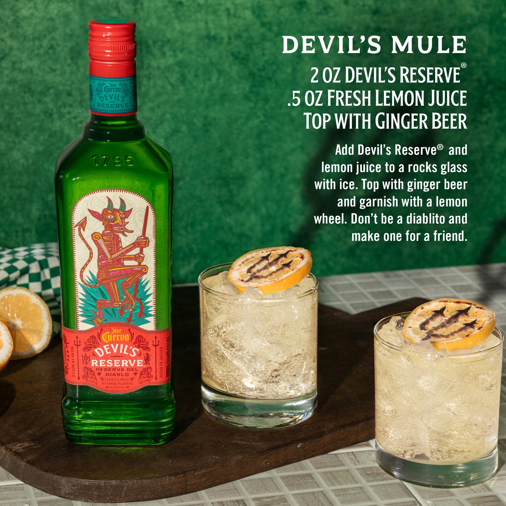 slide 2 of 10, Jose Cuervo Devil's Reserve Tequila 60 Proof (1 L), 1 liter