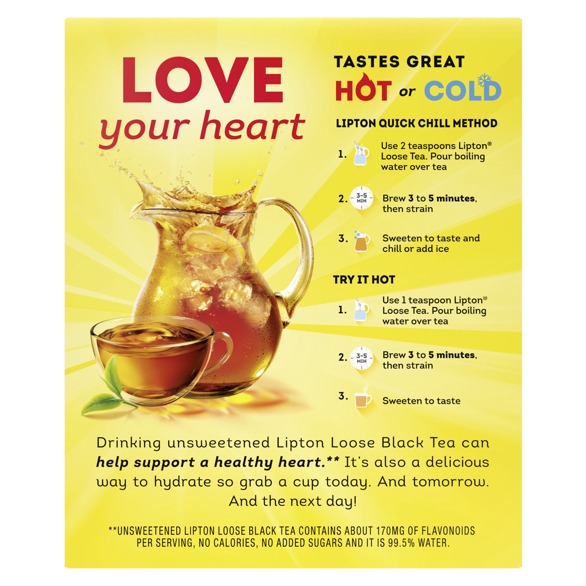 slide 2 of 3, Lipton Loose Tea Black Tea, 8 oz, 8 oz