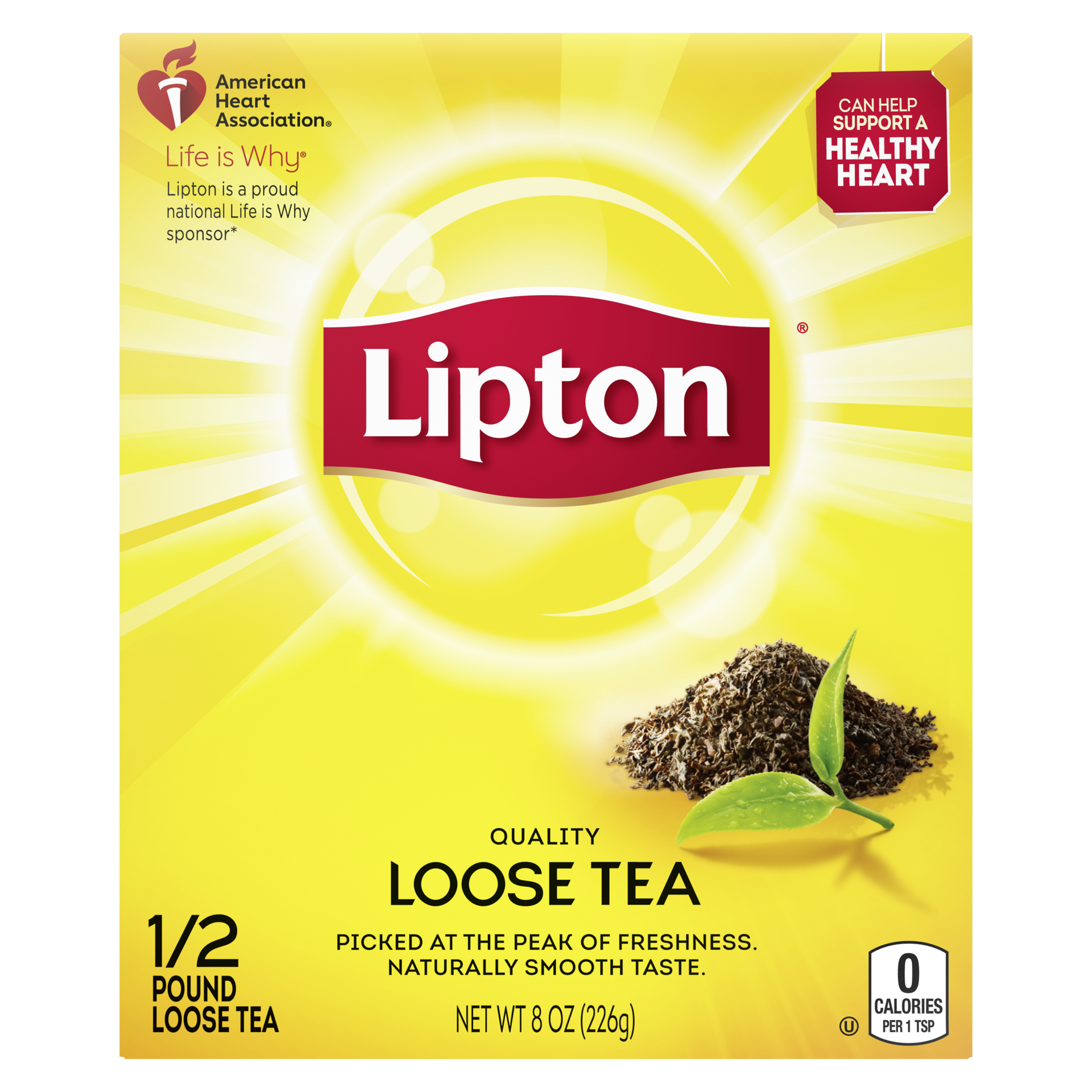 slide 1 of 3, Lipton Loose Tea Black Tea, 8 oz, 8 oz