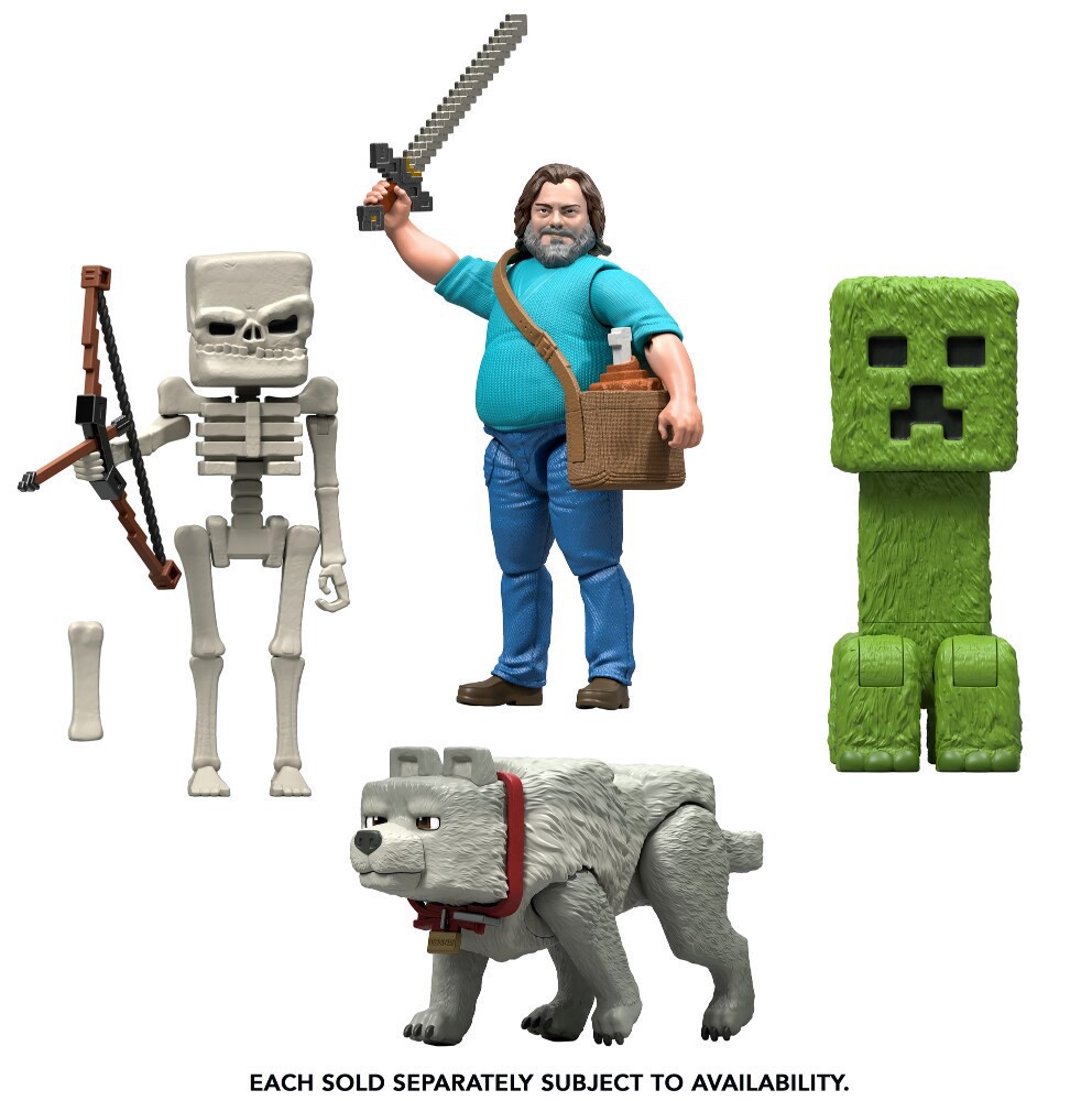 slide 4 of 5, Mattel Minecraft Action Figure, 1 ct