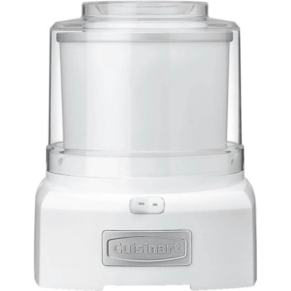 slide 1 of 3, Cuisinart Ice Cream/Frozen Yogurt Maker - White, 1 ct