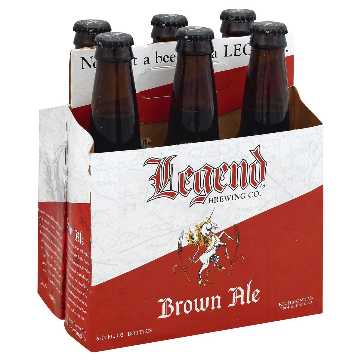 slide 6 of 6, Legend's Brown Ale, 6 ct; 12 oz