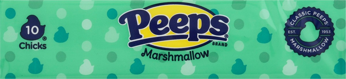 slide 12 of 14, Peeps Holiday Green Chicks 10Ct, 3 oz