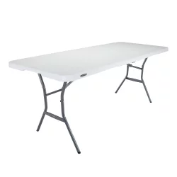 Lifetime Commercial Folding Table - White