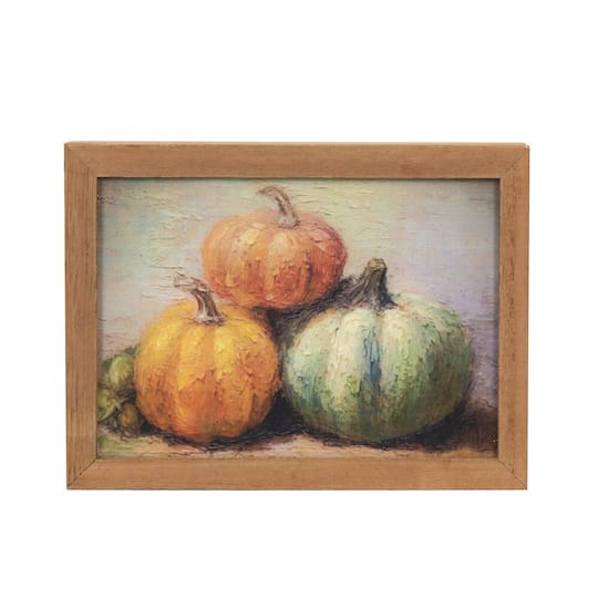 slide 1 of 2, 8" Pumpkin Trio Tabletop Decor By Ashland, 8 in