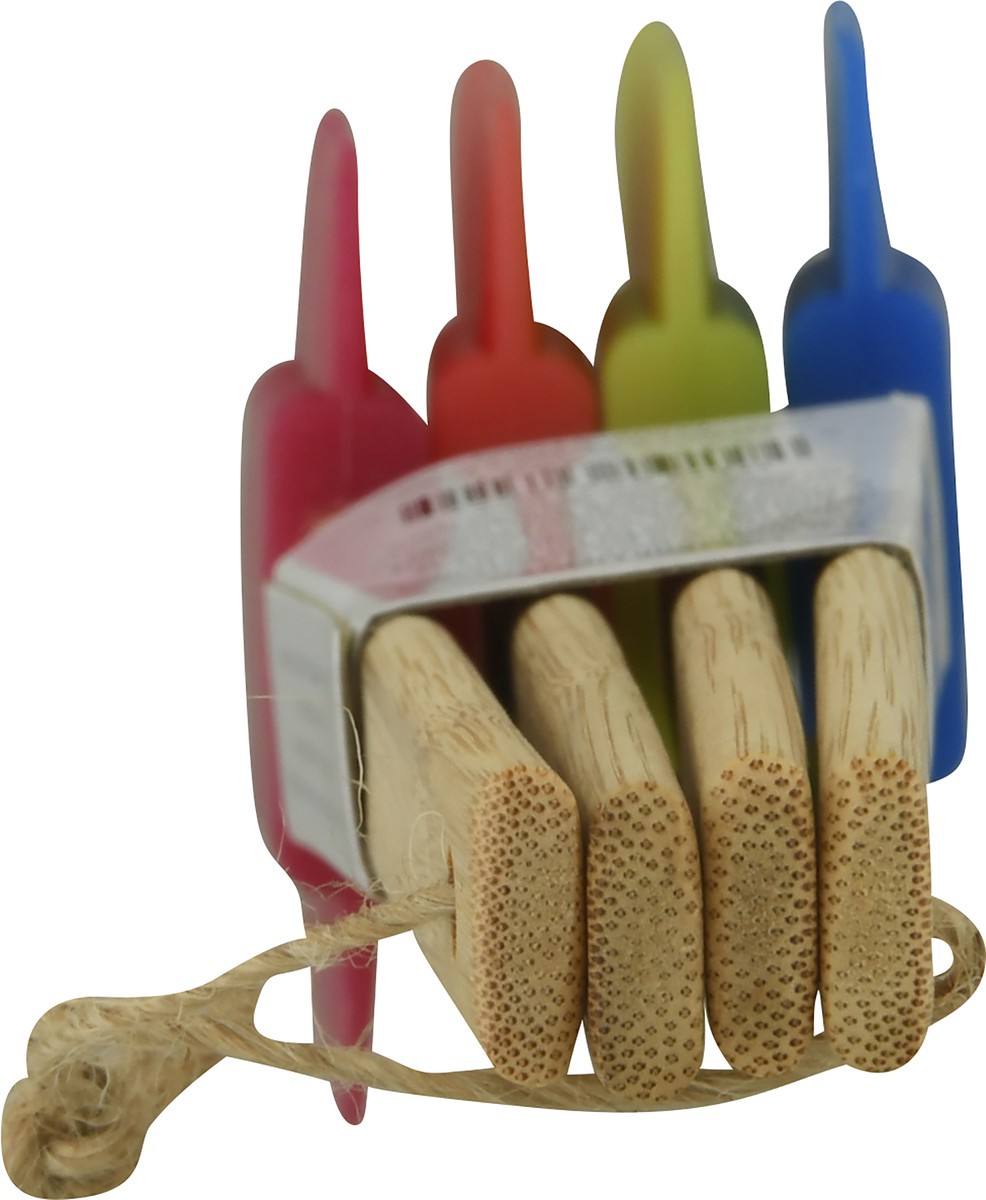 slide 6 of 9, Farberware Multi-color Silicone Spatula With Bamboo Handle Set, 1 ct
