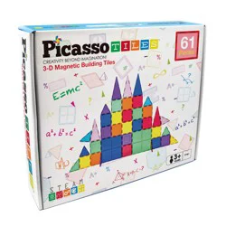 Picasso Tiles 3-D Magnetic Building Tiles