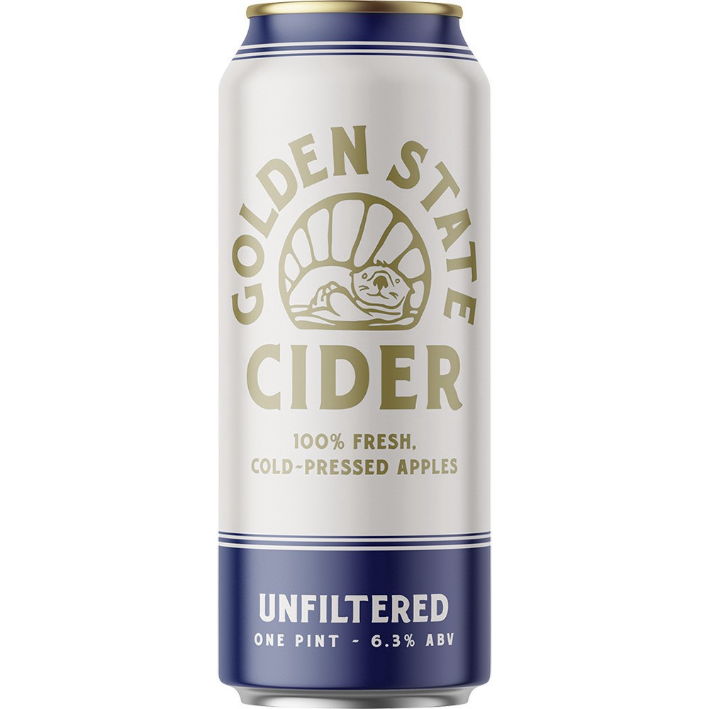 slide 1 of 1, Golden State Cider Golden State Unfiltered, 16 oz