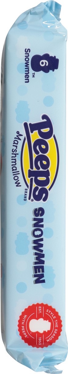 slide 5 of 9, Peeps Snowmen Marshmallow - 6 ct, 6 ct