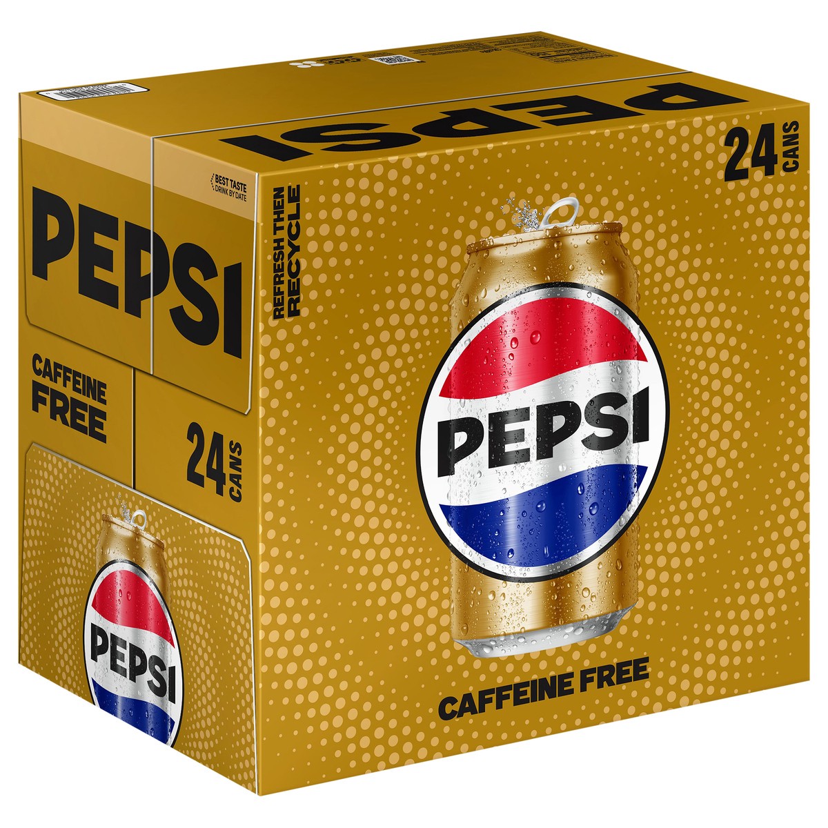 slide 5 of 6, Pepsi Caffeine Free Soda Cola - 24 ct, 24 ct; 12 fl oz