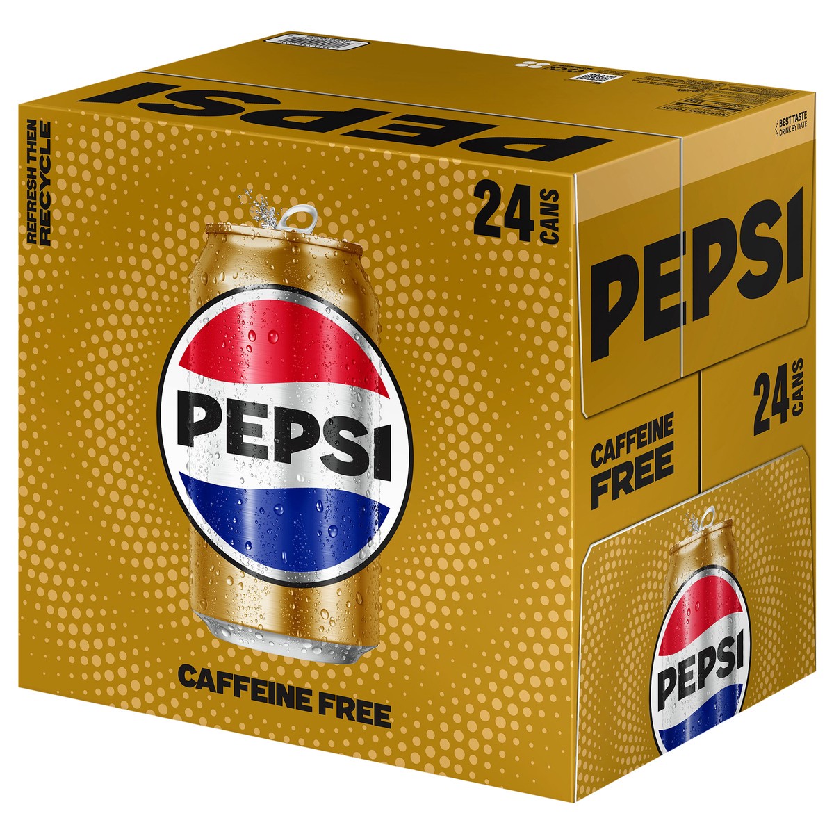 slide 2 of 6, Pepsi Caffeine Free Soda Cola - 24 ct, 24 ct; 12 fl oz