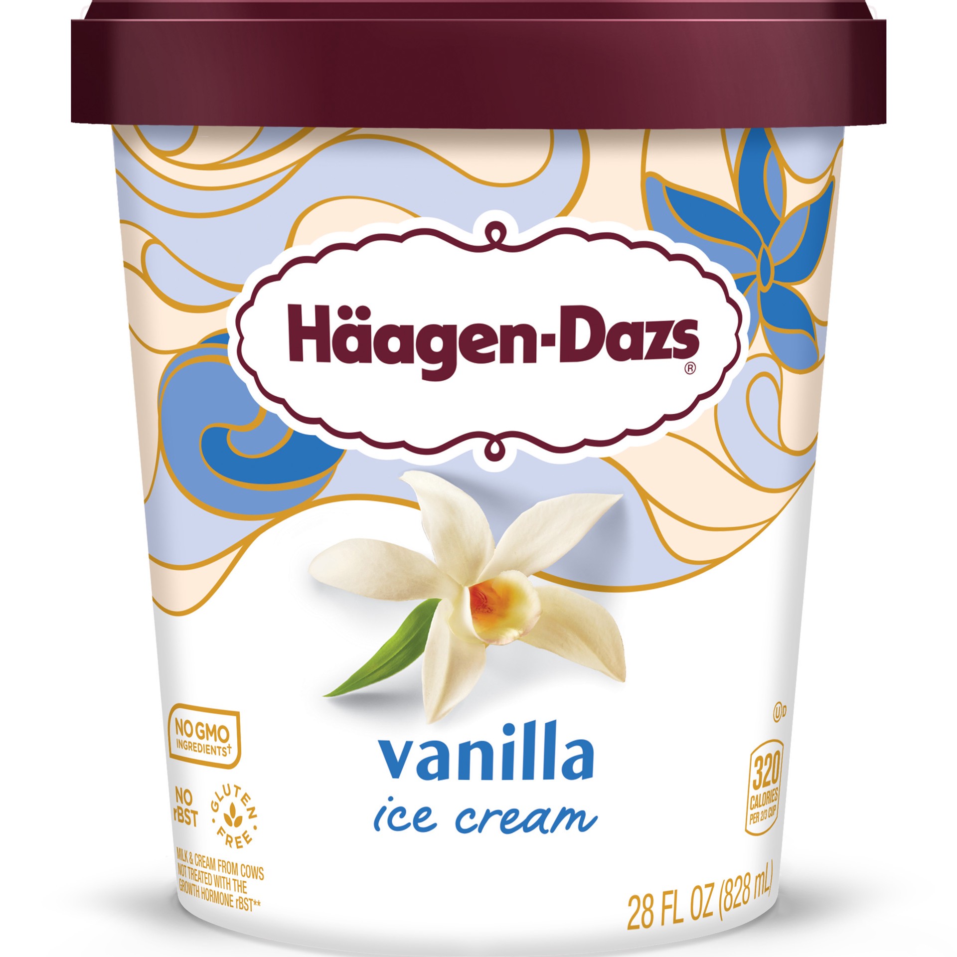 slide 1 of 9, Häagen-Dazs Ice Cream, 28 fl oz