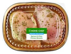 Home Chef Spinach and Feta Chicken Breasts