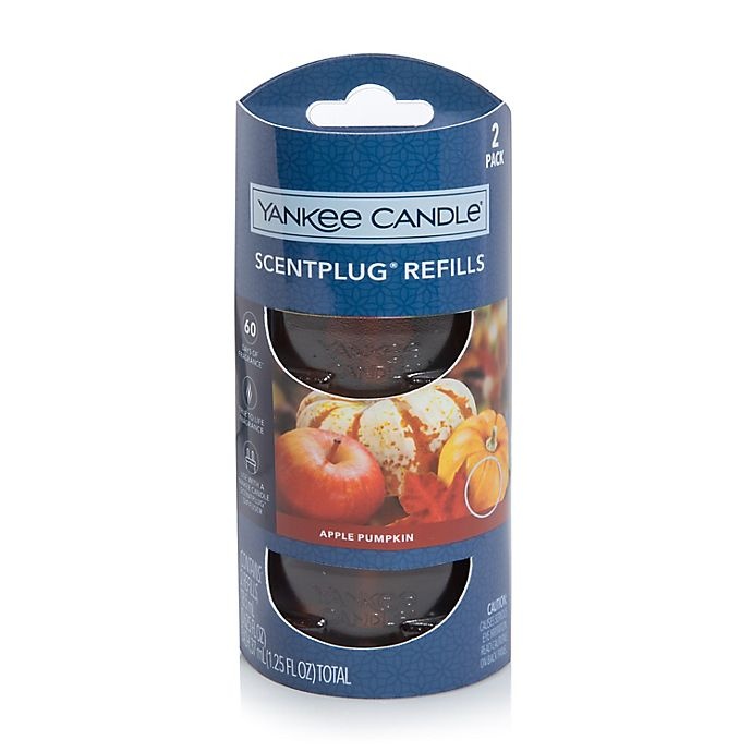 slide 1 of 3, Yankee Candle ScentPlug Apple Pumpkin Refills, 2 ct