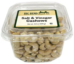 Woodstock Farms Big Bend Snack Co. Salt & Vinegar Cashews