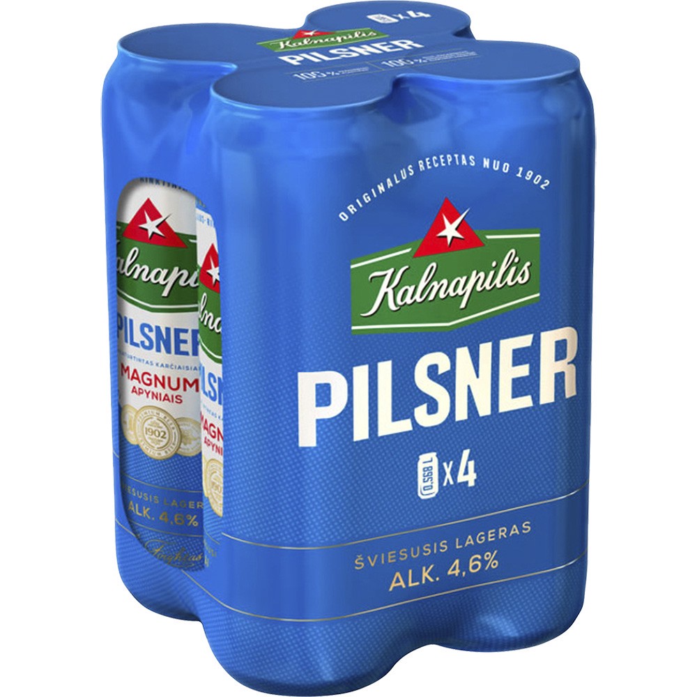 slide 1 of 1, Kalnapilis Pilsner, 16 oz