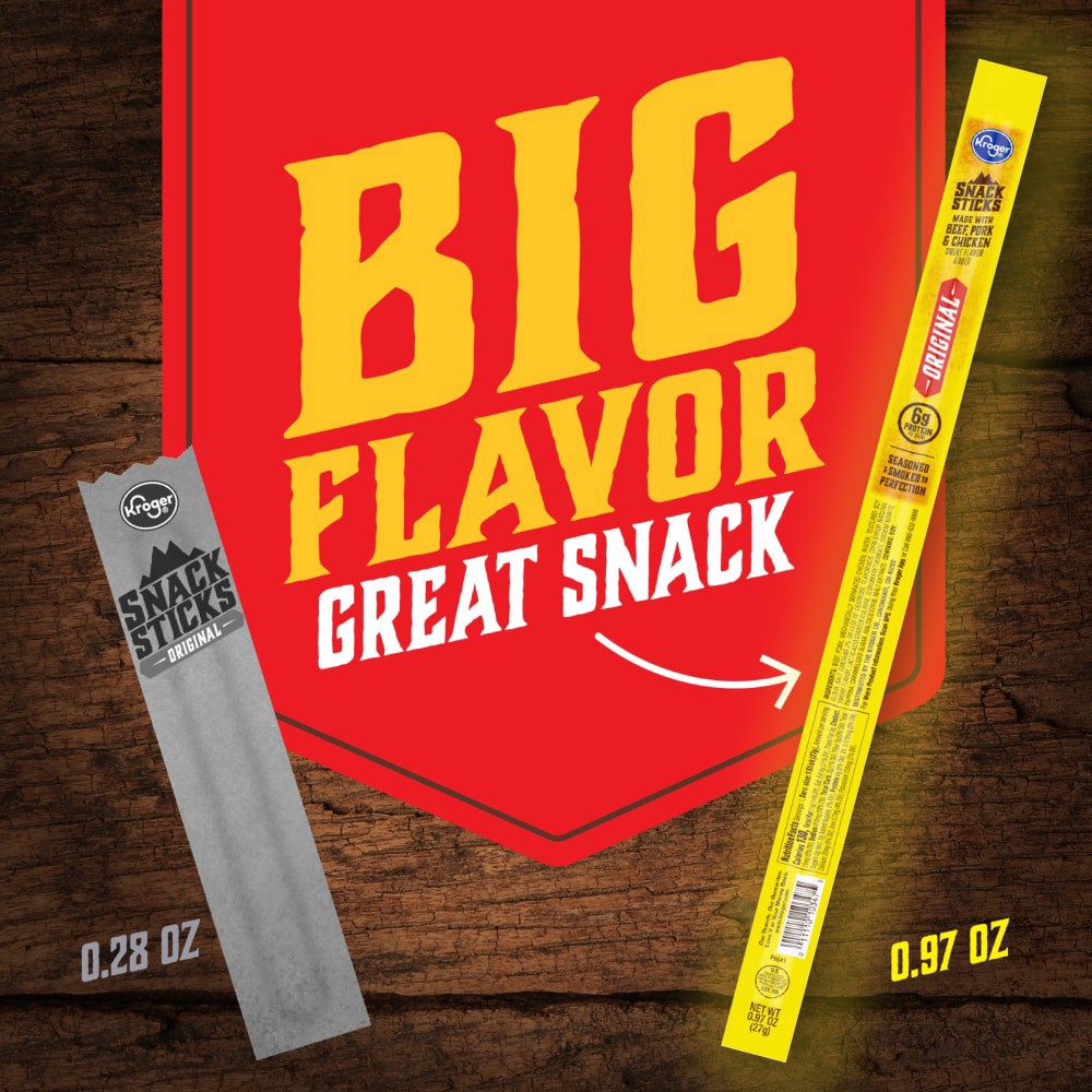 slide 2 of 5, Kroger Original Snack Stick, 0.97 oz