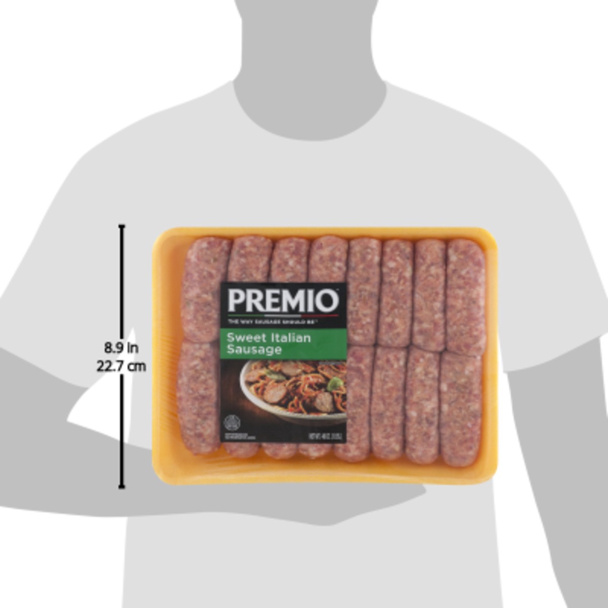 slide 6 of 9, Premio Sweet Italian Sausage, 48 oz
